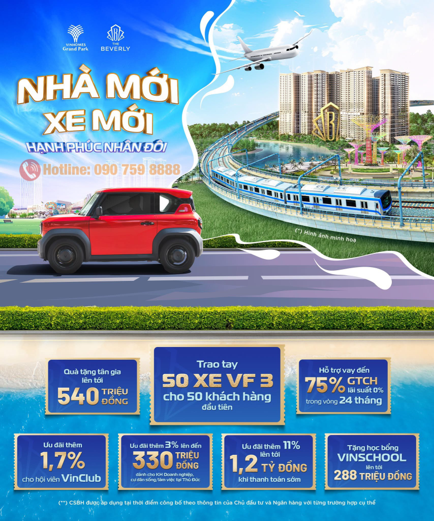 NHÀ MỚI XE MỚI HẠNH PHÚC NHÂN ĐÔI THE OPUS ONE 1